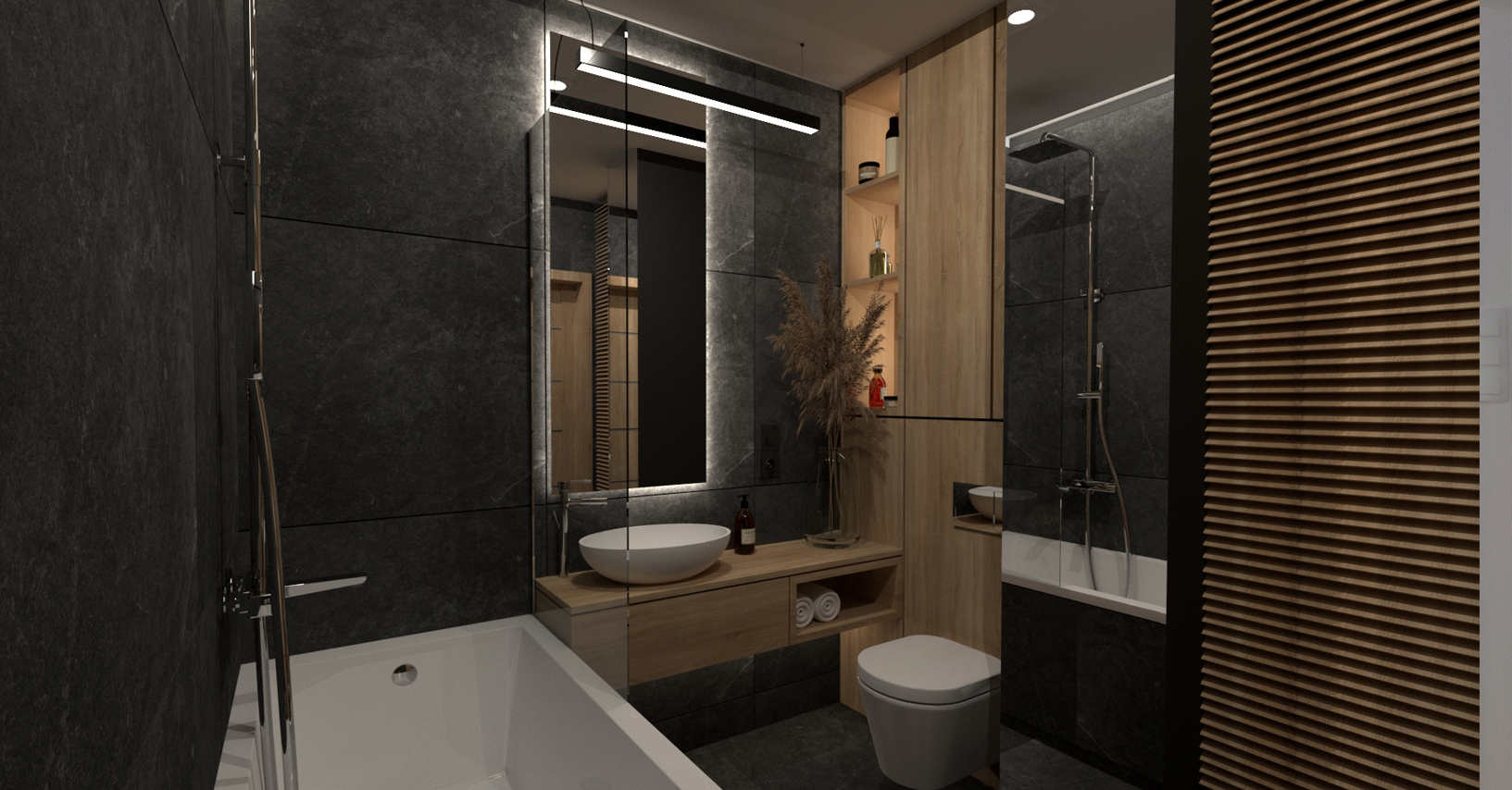 Projekt mieszkania - demska studio - wrocław