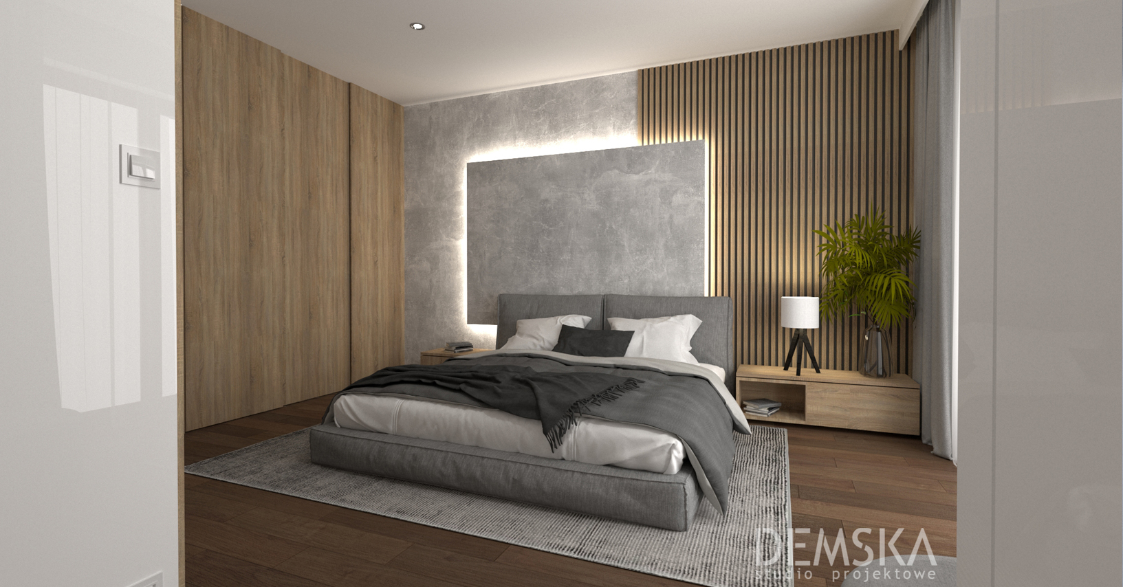 Projekt mieszkania - demska studio - wrocław