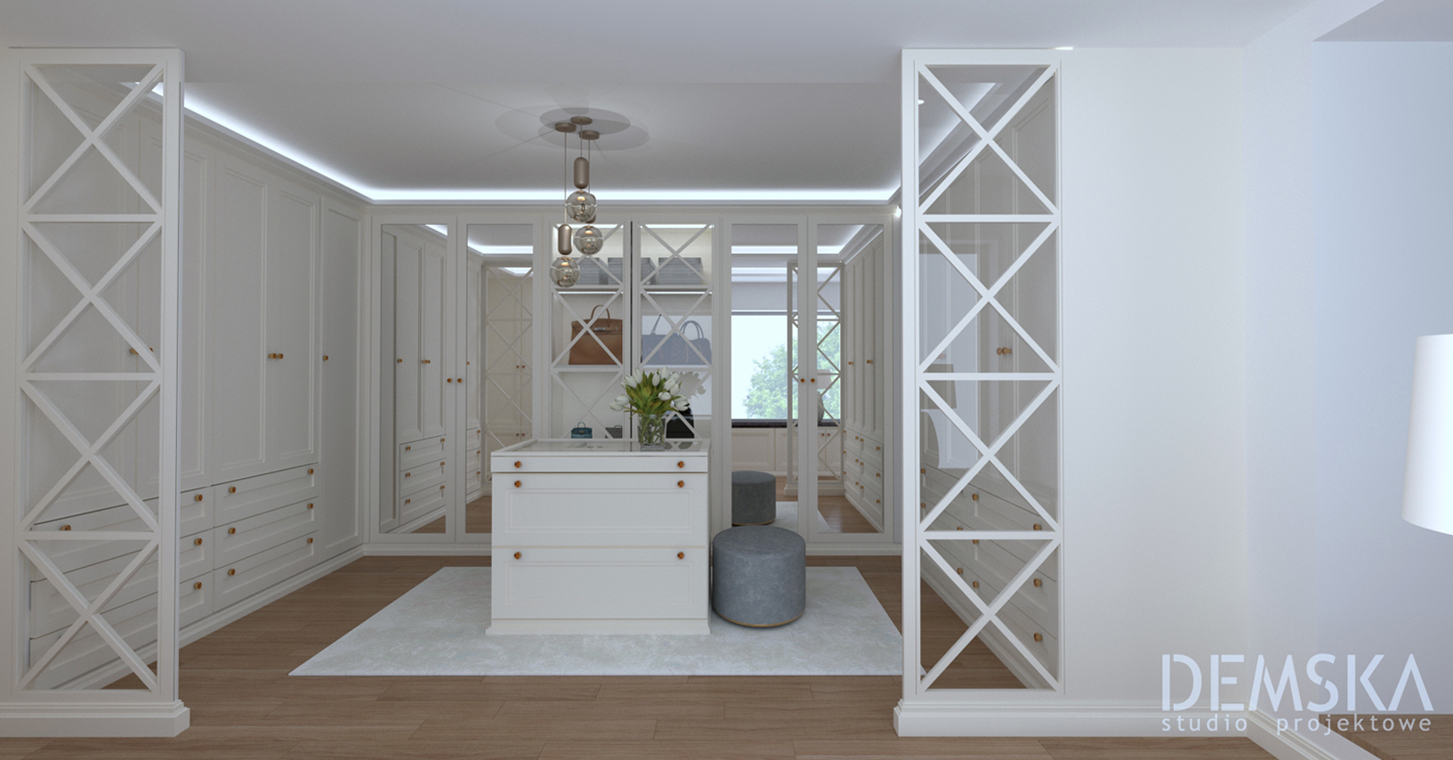 Projekt mieszkania - demska studio - wrocław
