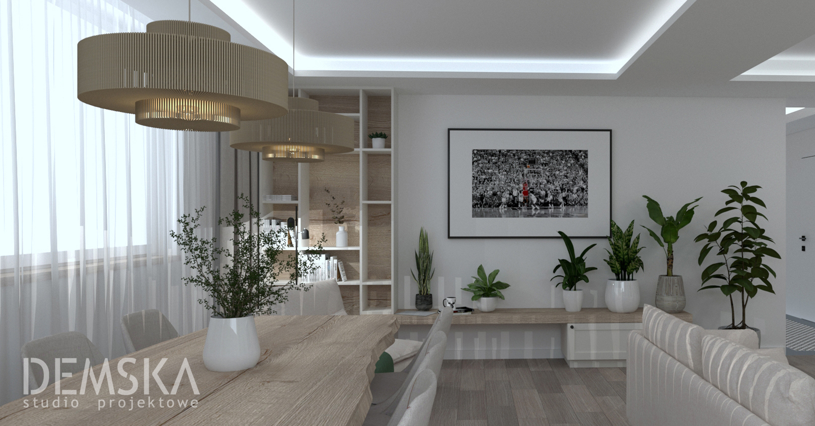 Projekt mieszkania - demska studio - wrocław