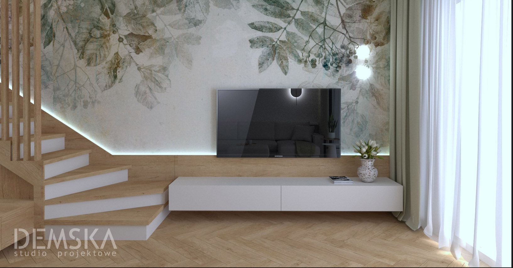 Projekt mieszkania - demska studio - wrocław
