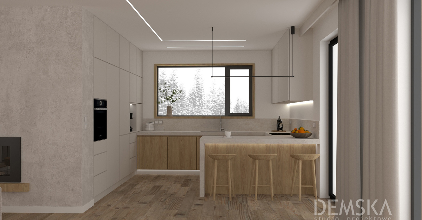 Projekt mieszkania - demska studio - wrocław