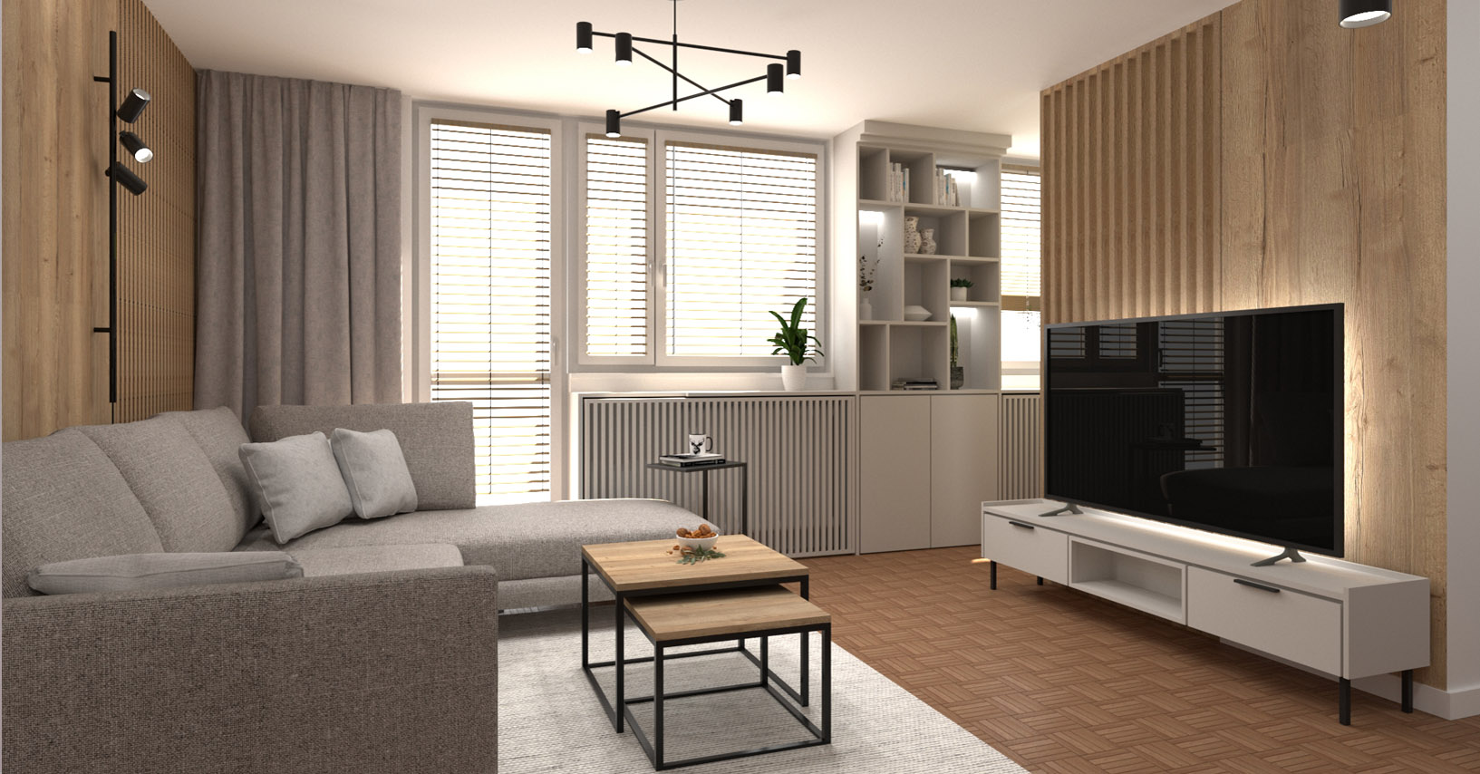 Projekt mieszkania - demska studio - wrocław